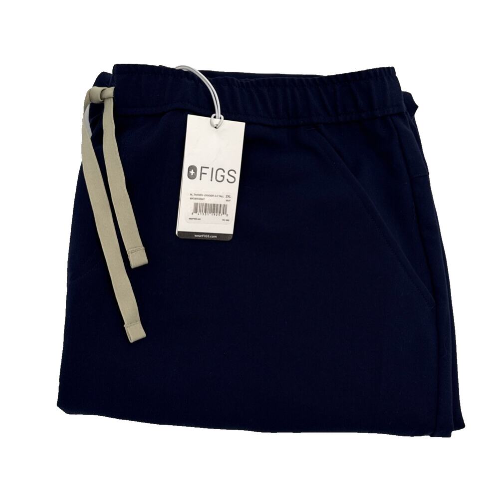 Figs Tansen Jogger Scrub Pants Mens 2XL Navy‎ Blue